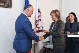 Igor Dodon a vizitat Combinatul de materiale de construcții ”MACON”