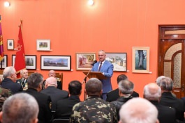 Președintele Republicii Moldova a participat la ședința festivă consacrată aniversării a 20-a a Uniunii Ofițerilor