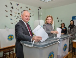 Igor Dodon a votat pentru un primar profesionist
