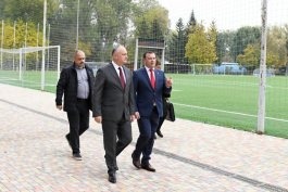 Președintele țării s-a întîlnit cu echipa națională de futsal