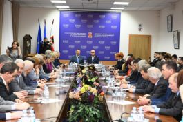 Президент Республики Молдова посетил Государственный университет медицины и фармации им. Н. Тестемицану