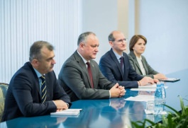 Președintele Republicii Moldova a avut o întrevedere cu delegația Fondului Internațional pentru Dezvoltare Agricolă
