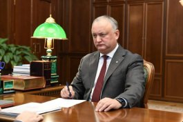 Глава государства провел встречу с Председателем Административного совета АО «Молдовагаз»