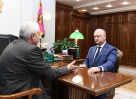 Igor Dodon l-a numit pe Vasilii Șova în funcția de consilier prezidențial în domeniul politicii și reintegrării