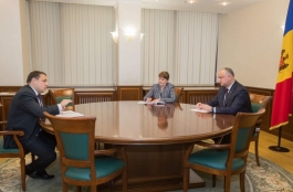 Șeful statului a avut o întrevedere cu Șeful misiunii Fondului Monetar Internațional pentru Moldova