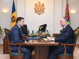 Президент Республики Молдова провел встречу с Послом Азербайджанской Республики
