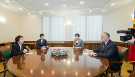 Președintele țării a avut o întrevedere cu Ambasadorul Japoniei