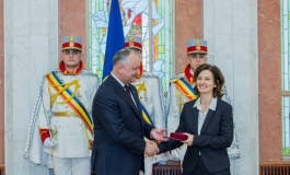 Igor Dodon a înmînat distincții de stat