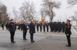 Șeful statului a participat la ceremonia consacrată celei de-a 28-a aniversări de la formarea Trupelor de Carabinieri