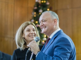 Igor Dodon a vizitat Centrul de plasament pentru persoane vîrstnice și cu dizabilități din Chișinău