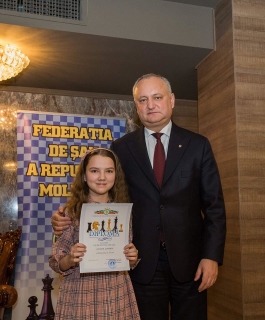 Șeful statului a participat la Gala laureaților Federației de Șah - 2019