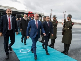 Președintele Republicii Moldova întreprinde o vizită oficială în Republica Turcia