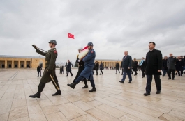 Делегация Республики Молдова посетила Мавзолей Ататюрка в Анкаре