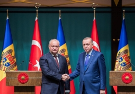 Игорь Додон и Реджеп Тайип Эрдоган провели заседание Совета стратегического сотрудничества высокого уровня