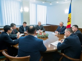 Igor Dodon a prezidat o ședință de lucru privind soluționarea problemelor agenților economici din regiunea transnistreană