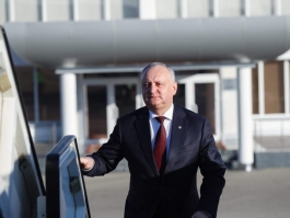 Президент Республики Молдова отправился с рабочим визитом в Государство Израиль