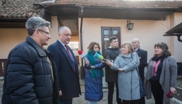 Șeful statului a vizitat Casa-muzeu A. S. Pușkin din Chișinău