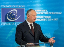 Șeful statului a avut o întrevedere cu Secretarul General al Consiliului Europei