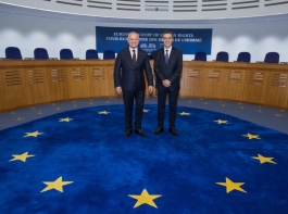 Preşedintele Republicii Moldova a avut o întrevedere cu Președintele Curții Europene a Drepturilor Omului