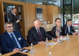 Президент Республики Молдова провел встречу с Председателем Европейского суда по правам человека