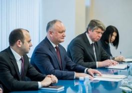 Președintele Republicii Moldova a avut o întrevedere cu Ministrul Afacerilor Externe şi Comerţului al Ungariei