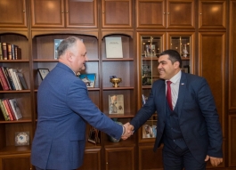Президент Республики Молдова провел встречу с председателем Народного собрания Гагаузии
