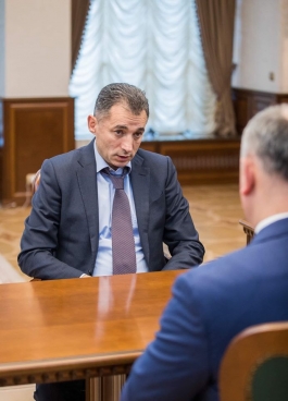 Preşedintele Republicii Moldova a avut o întrevedere cu Ambasadorul Republicii Azerbaidjan