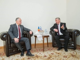 Президент встретился с руководством Дубоссарского района