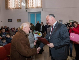 Preşedintele ţării a avut o întrevedere cu locuitorii din Dubăsari