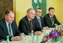 Президент Молдовы провел встречу с делегацией депутатов германского Бундестага