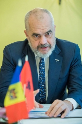 Președintele Republicii Moldova a avut o întrevedere cu Prim-ministrul Republicii Albania
