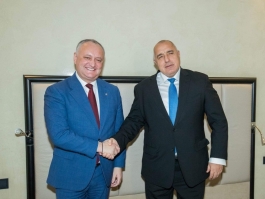 Президент Республики Молдова провел встречу с Премьер-министром Республики Болгария