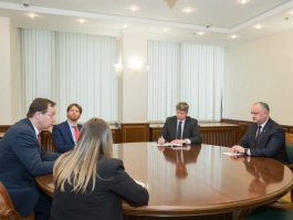 Președintele Republicii Moldova a avut o întrevedere cu Ambasadorul Regatului Țărilor de Jos