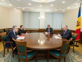 Президент Молдовы провел встречу с Послом Франции