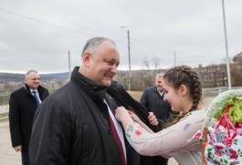 Igor Dodon a vizitat satele Crasnoarmeiscoe și Tălăești din raionul Hîncești