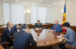 Президент Молдовы провел встречу с Послом Китая
