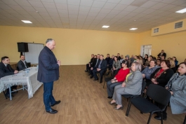Глава государства посетил город Костешть Рышканского района