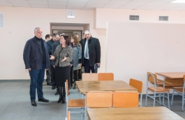 Глава государства посетил город Костешть Рышканского района