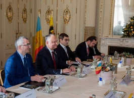 Президент Молдовы провел встречу с Министром-президентом Фландрии