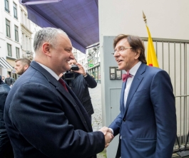 Глава государства провел встречу с Министром-президентом Валлонии
