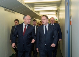 Президент Республики Молдова провел встречу с Европейским комиссаром по политике добрососедства и расширения