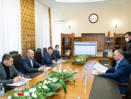 Президент Республики Молдова провел встречу с руководством Министерства внутренних дел
