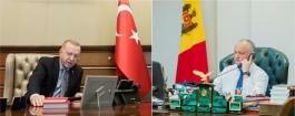 Președintele Republicii Moldova a avut o discuție telefonică cu Președintele Republicii Turcia
