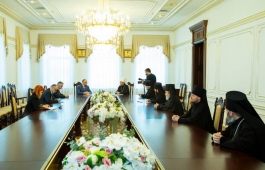 Глава государства встретился с руководством Митрополии Кишинева и Всея Молдовы
