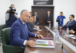 Președintele Moldovei a întreprins o vizită de lucru în UTA Găgăuzia