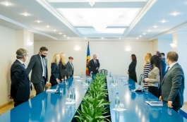 Игорь Додон провел встречу с главами крупнейших инвестиционных компаний и зарубежных торговых палат