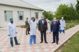 Preşedintele ţării a vizitat raionul Cantemir