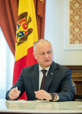 Igor Dodon, Zinaida Greceanîi și Ion Chicu au participat la ședința săptămânală