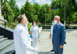 Igor Dodon a vizitat raionul Florești