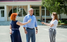Șeful statului a vizitat localitatea Molovata din raionul Dubăsari